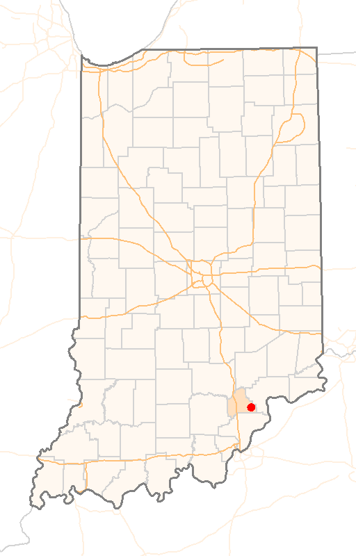 Map of Lexington