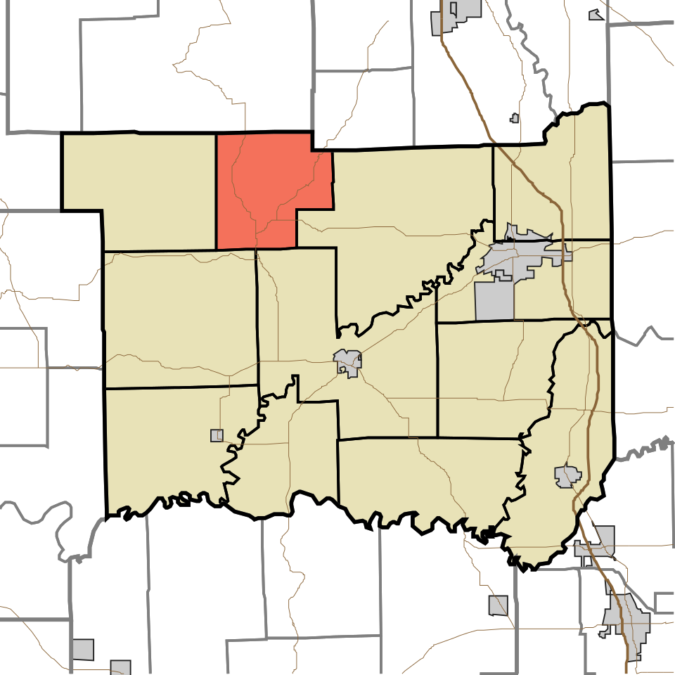 Locator map of Pershing
