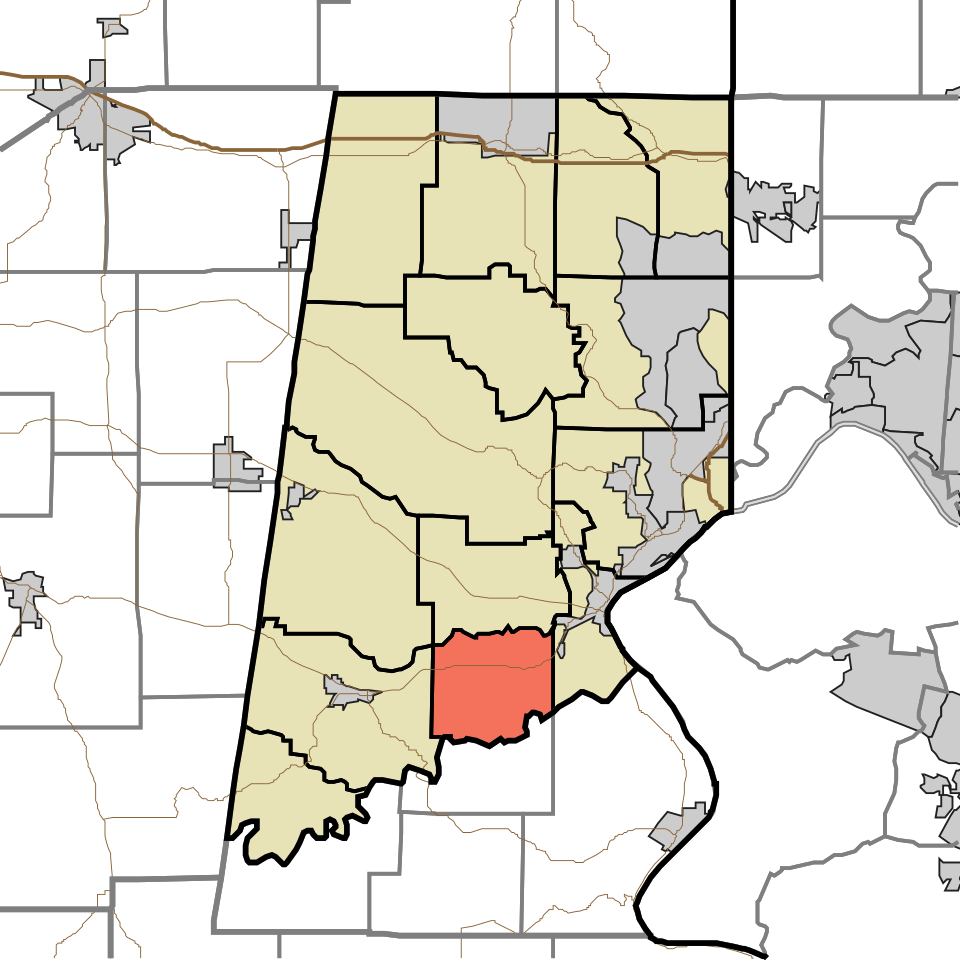 Locator map of Washington