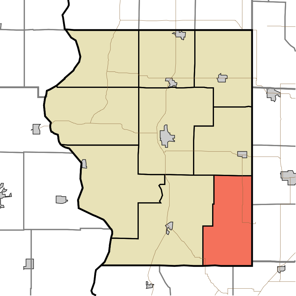 Locator map of Jefferson