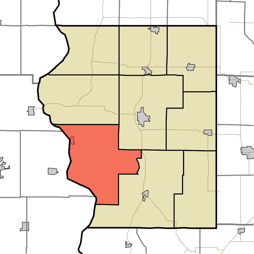 Locator map of Gill