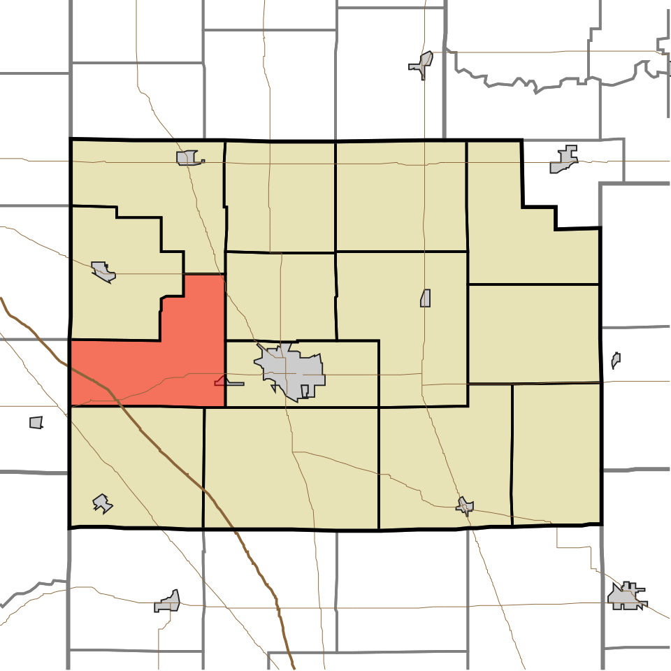 Locator map of Washington