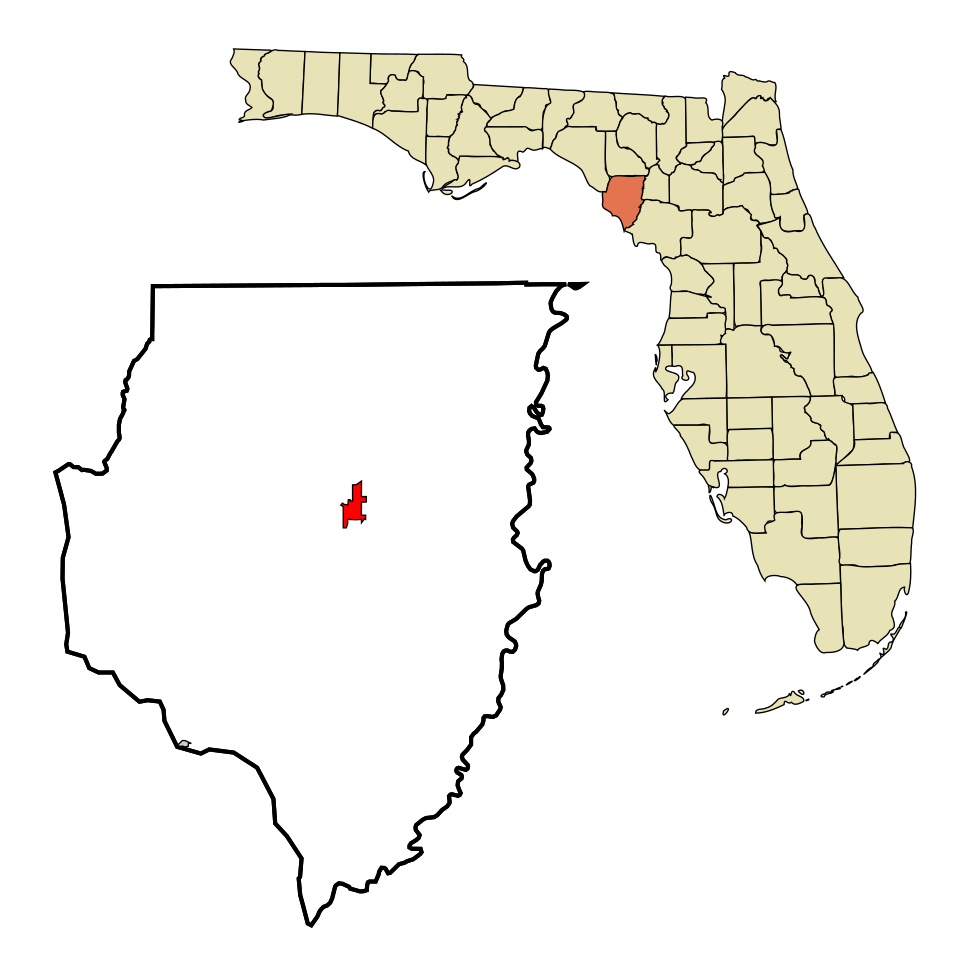 Locator map of Cross