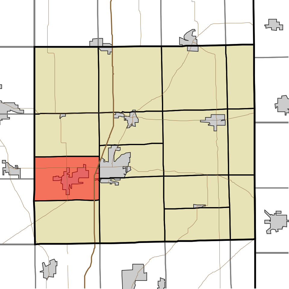 Locator map of Keyser