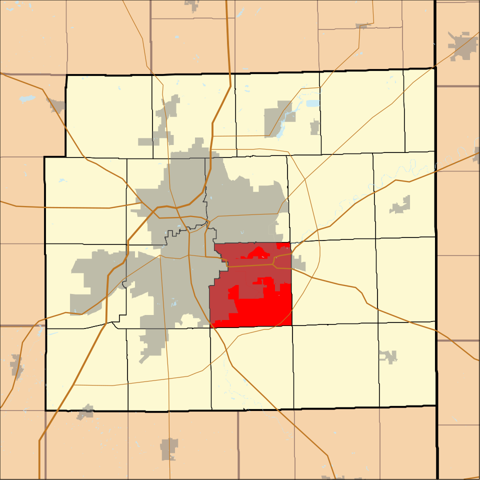 Map of Adams