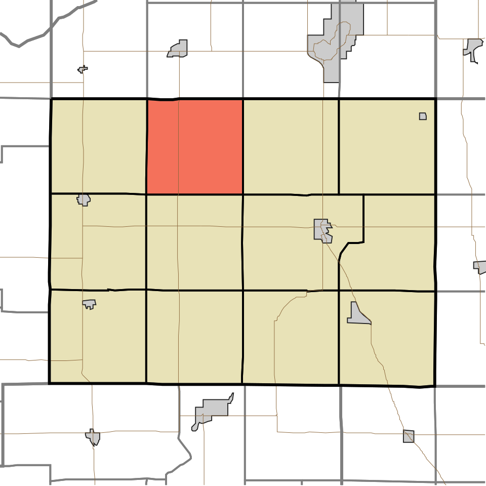Locator map of Rich Grove