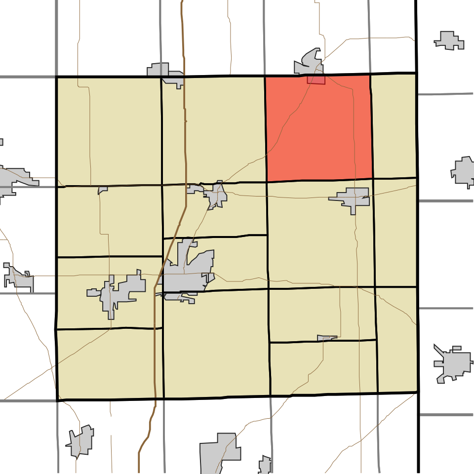 Locator map of Franklin