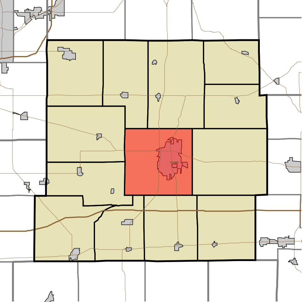 Locator map of Henry