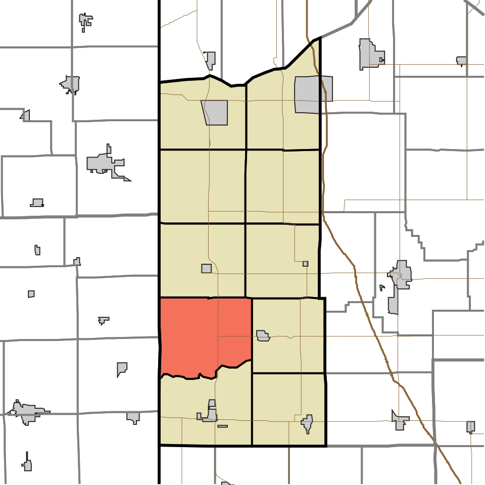 Locator map of Washington