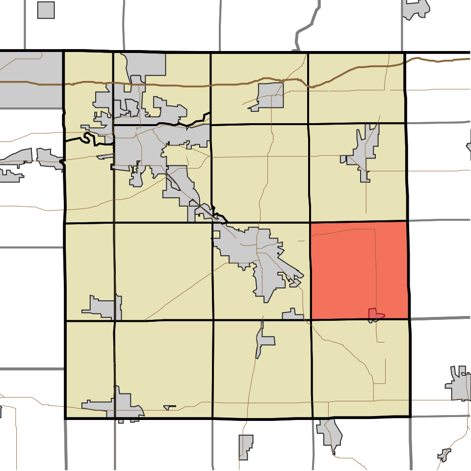 Map of Clinton