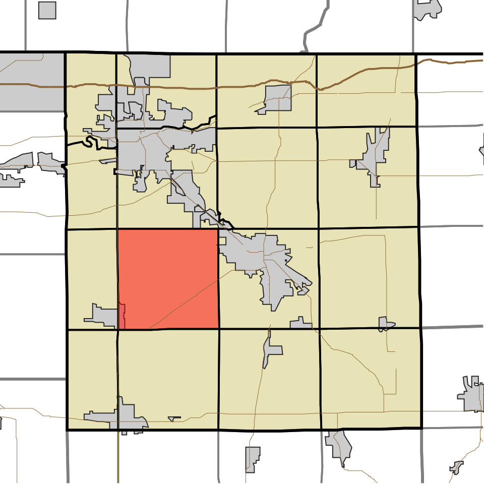 Locator map of Harrison