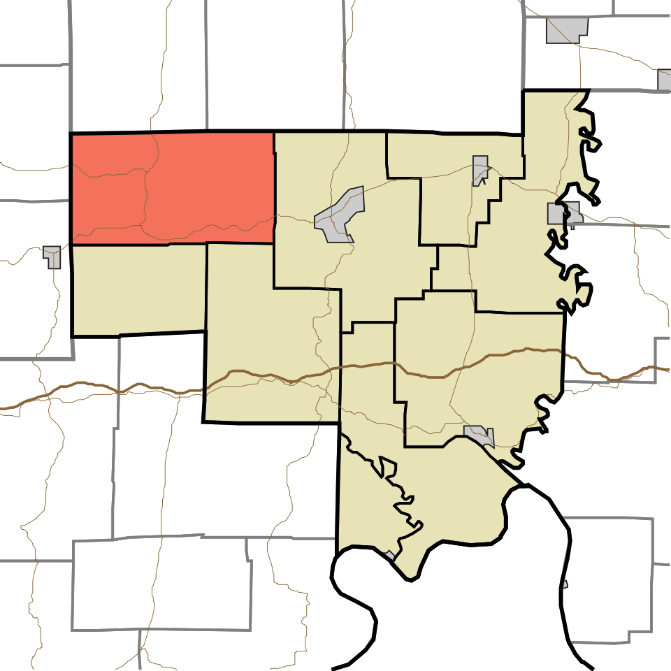 Locator map of Patoka
