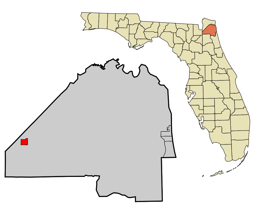 Locator map of Baldwin
