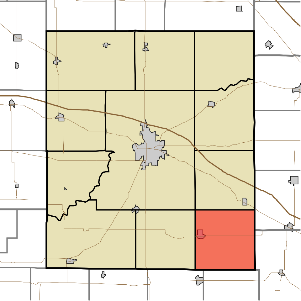 Locator map of Clark