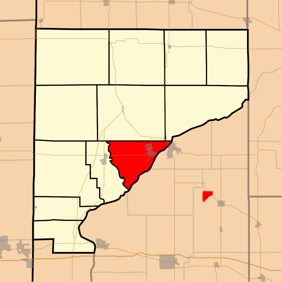 Locator map of Washington