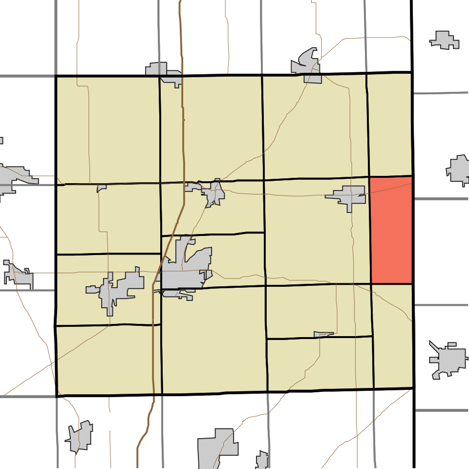 Locator map of Stafford