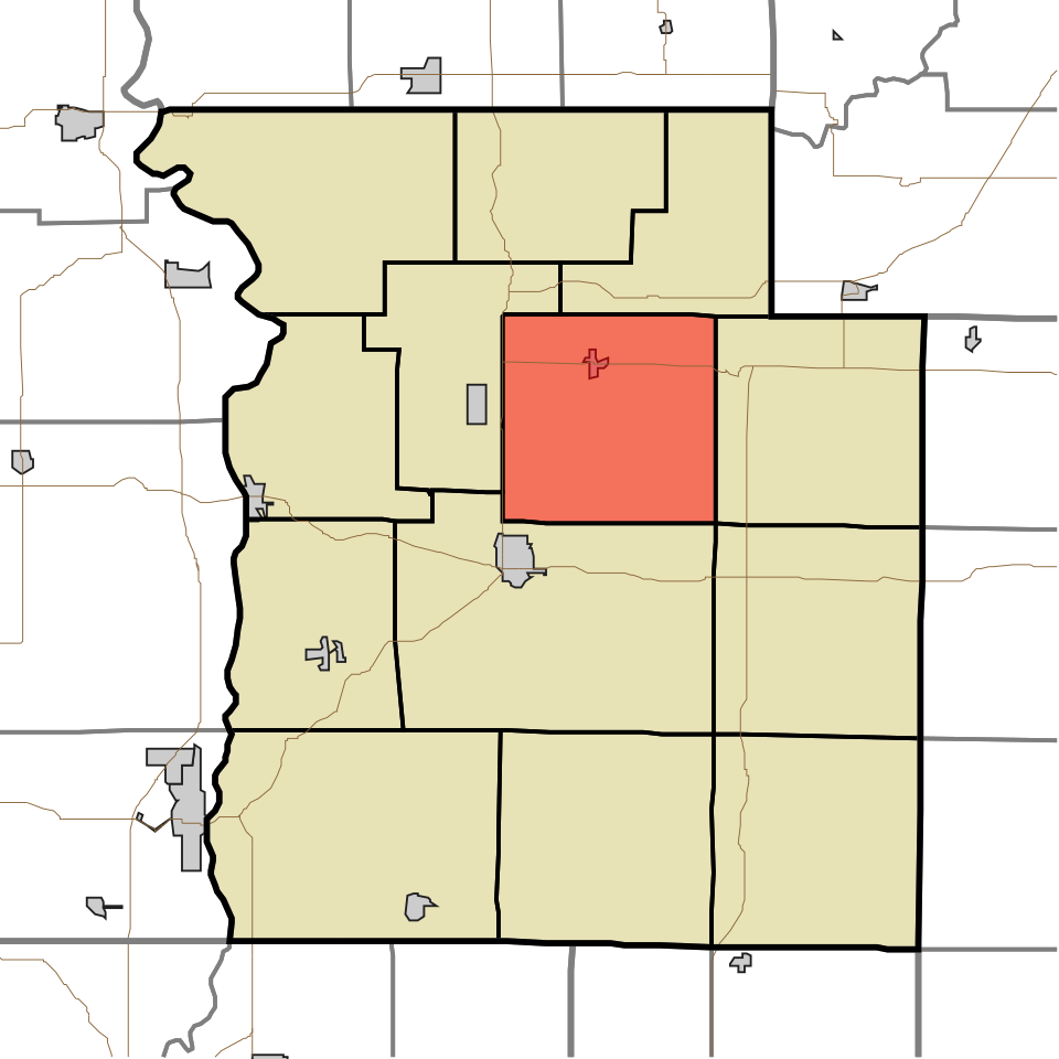 Locator map of Washington