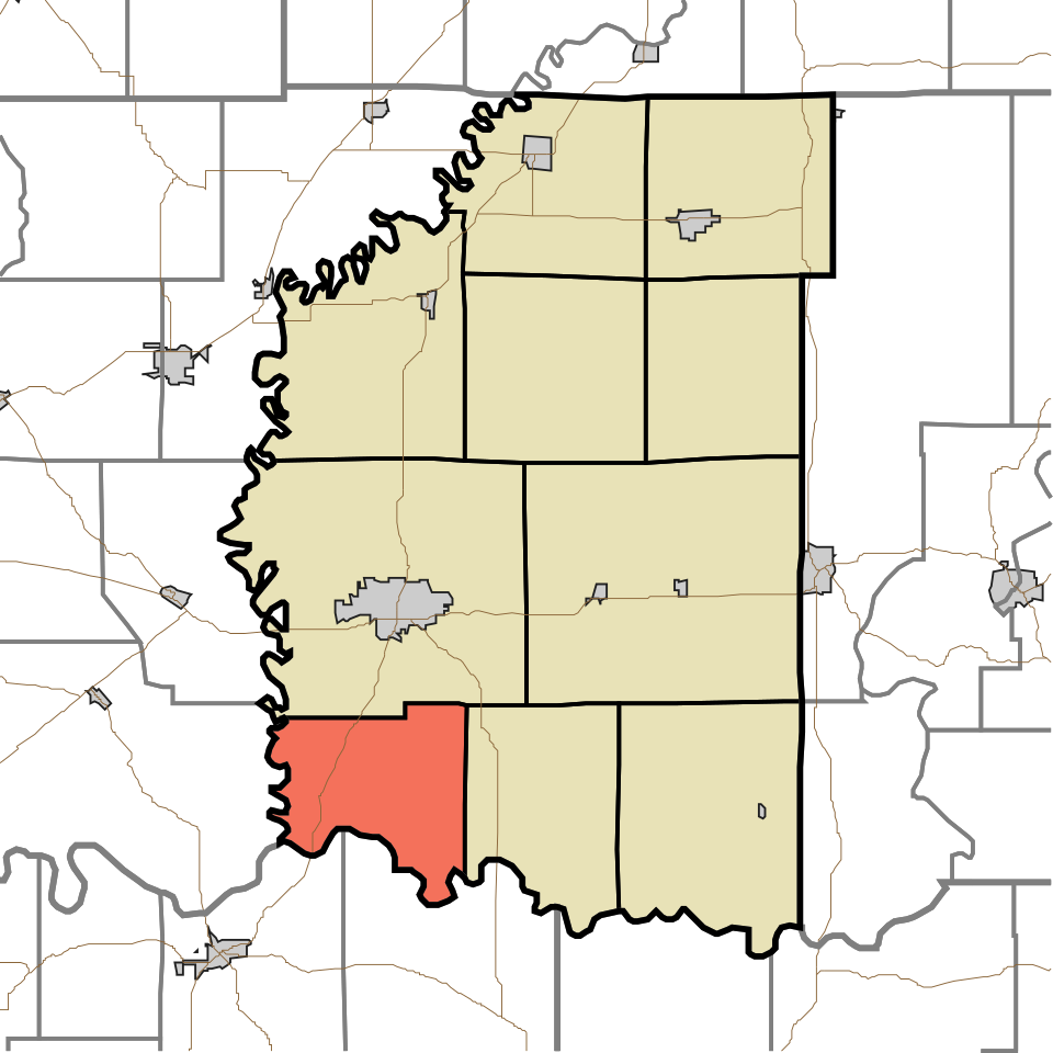 Locator map of Veale