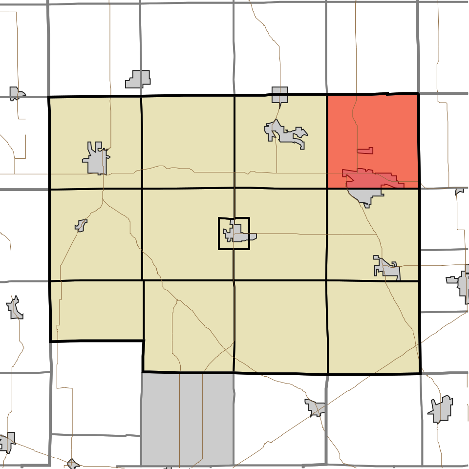 Map of Wayne