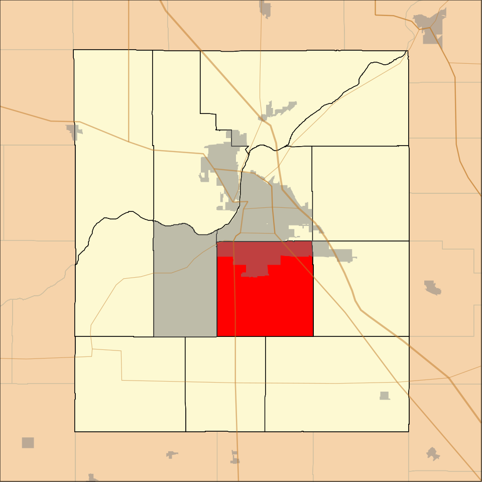 Locator map of Wea