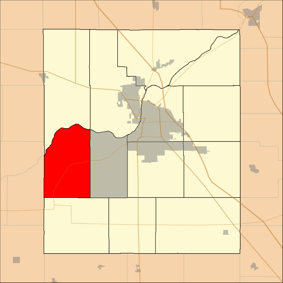 Locator map of Wayne
