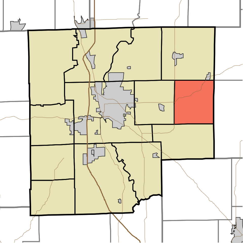 Locator map of Clifty