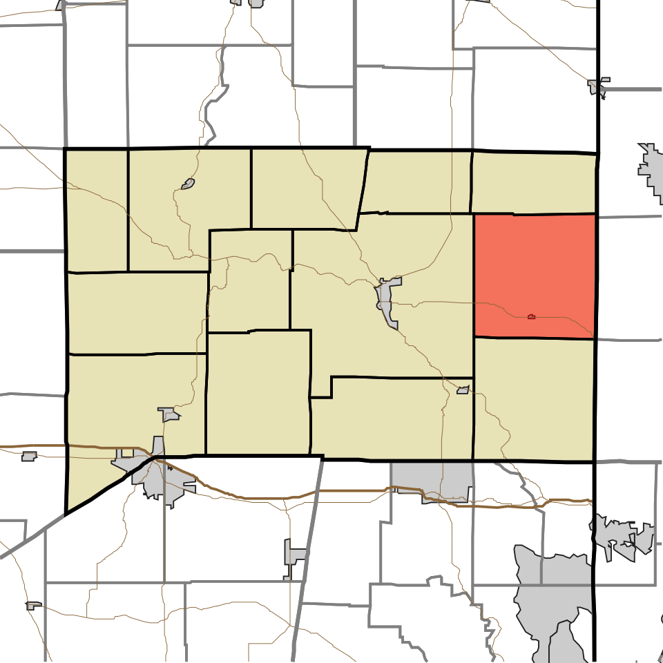 Locator map of Springfield