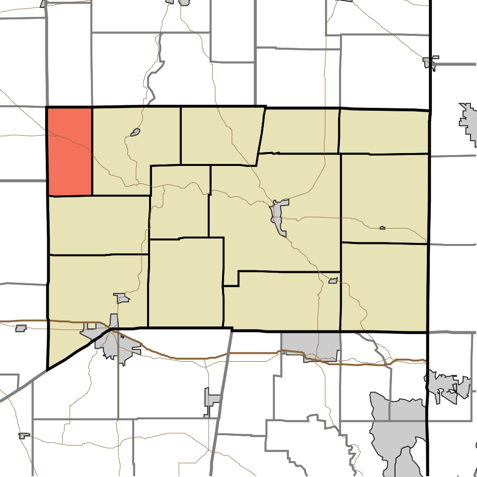 Locator map of Posey