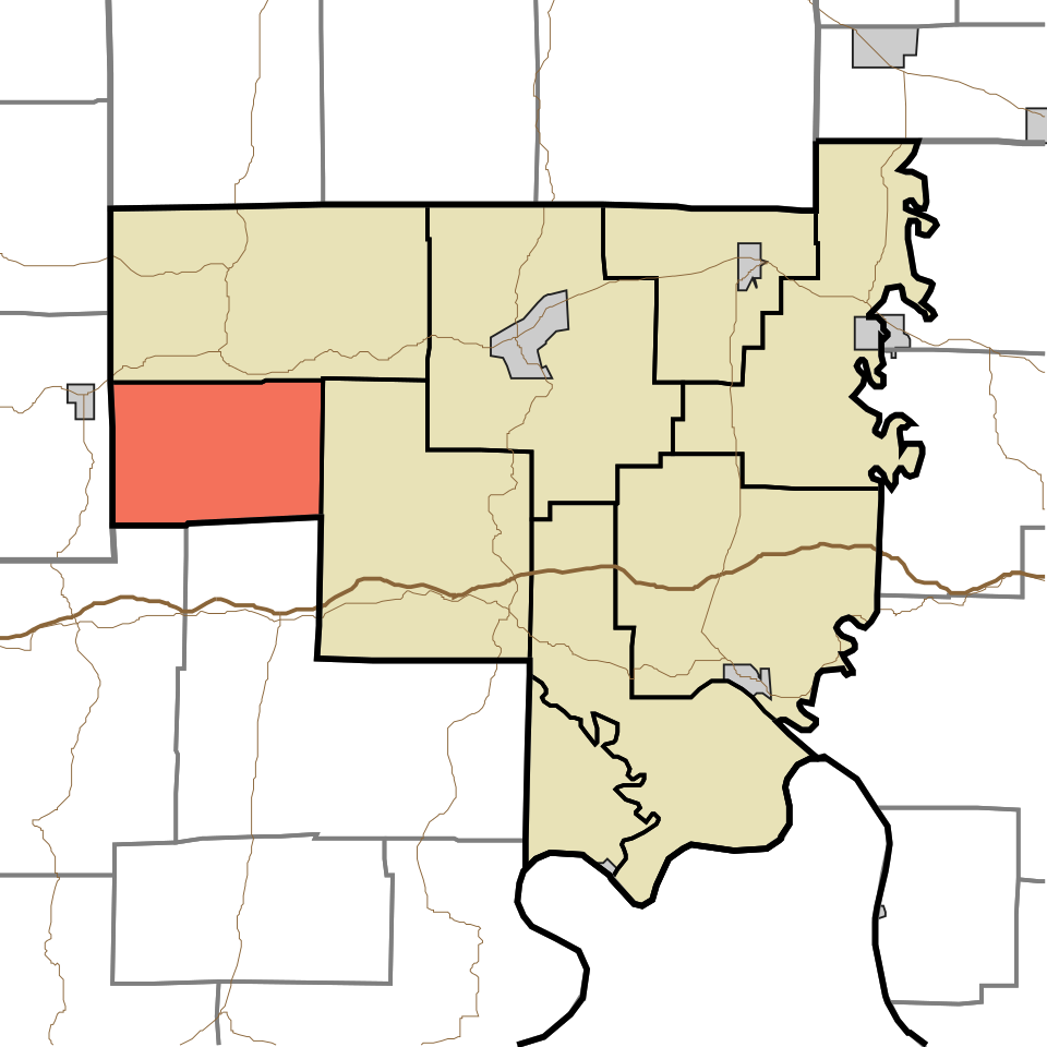 Locator map of Johnson