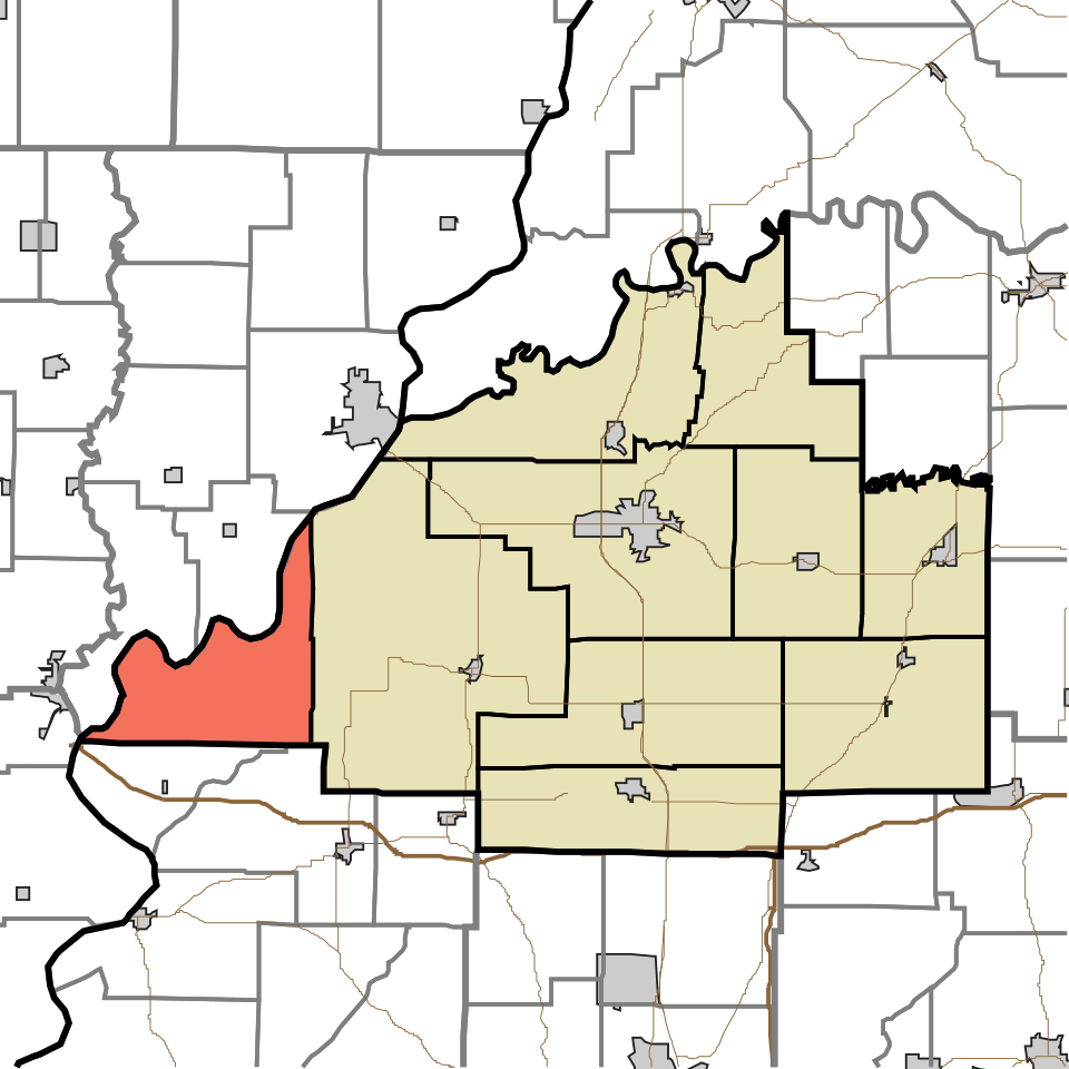 Locator map of Wabash