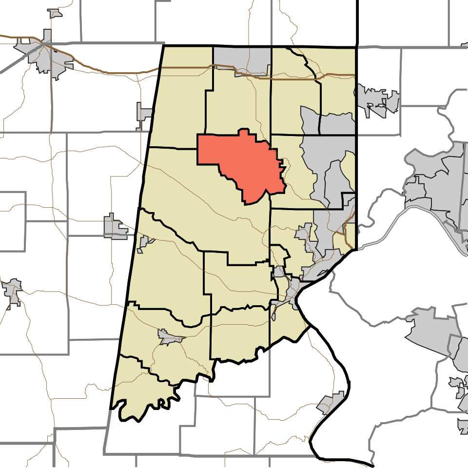 Locator map of York