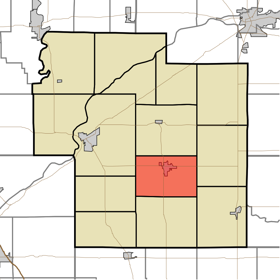 Locator map of Monroe