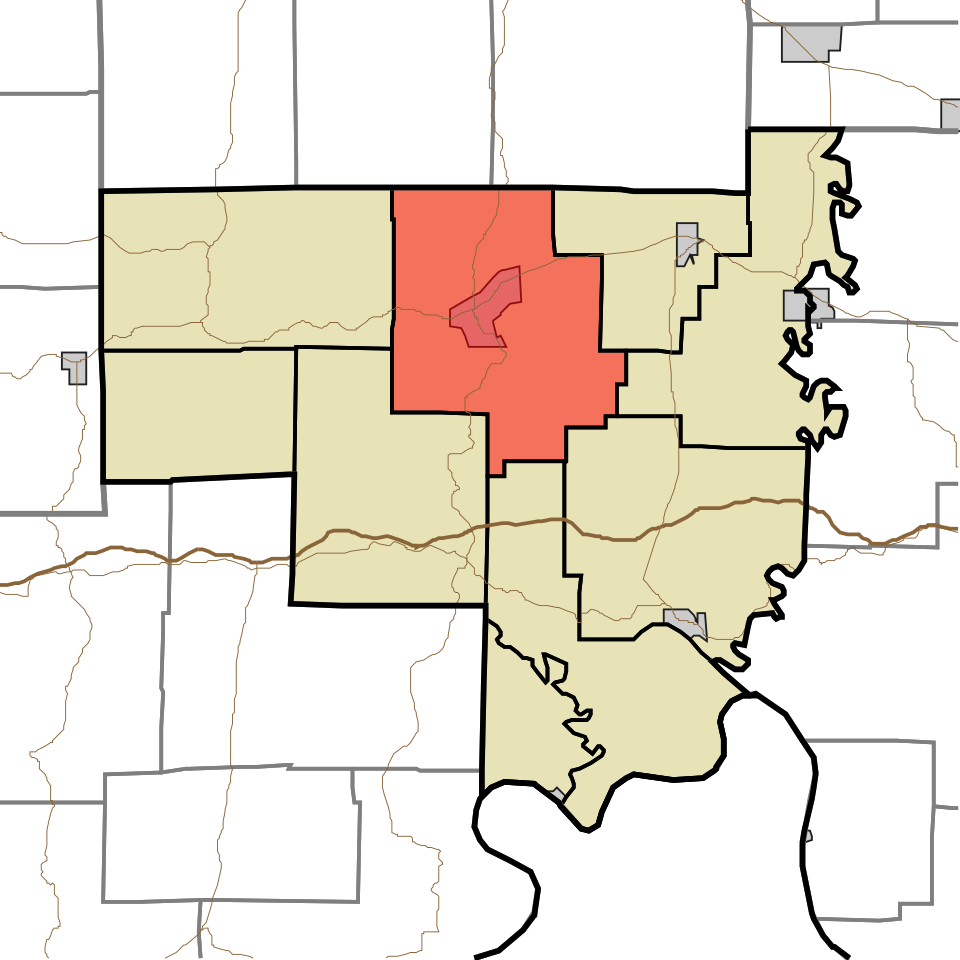 Locator map of Sterling