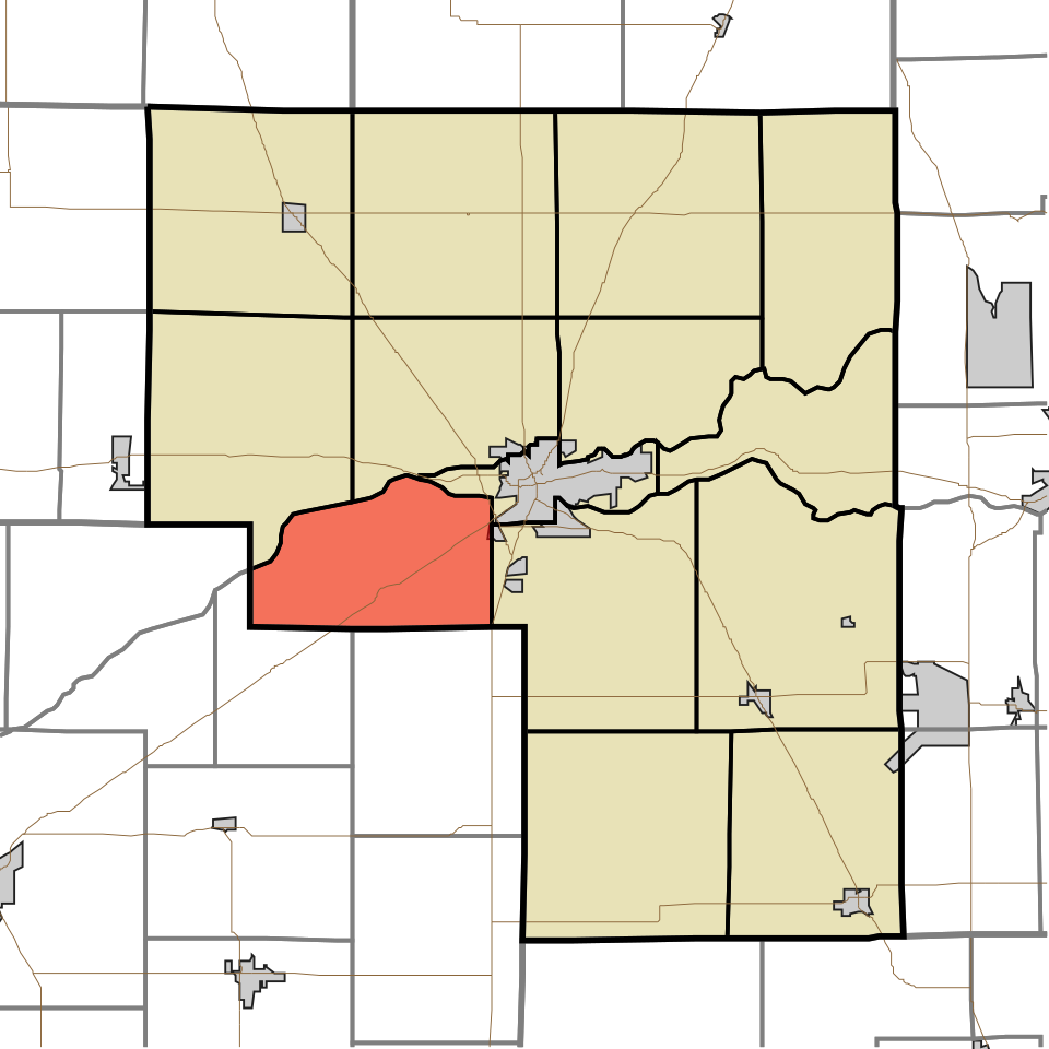 Locator map of Clinton
