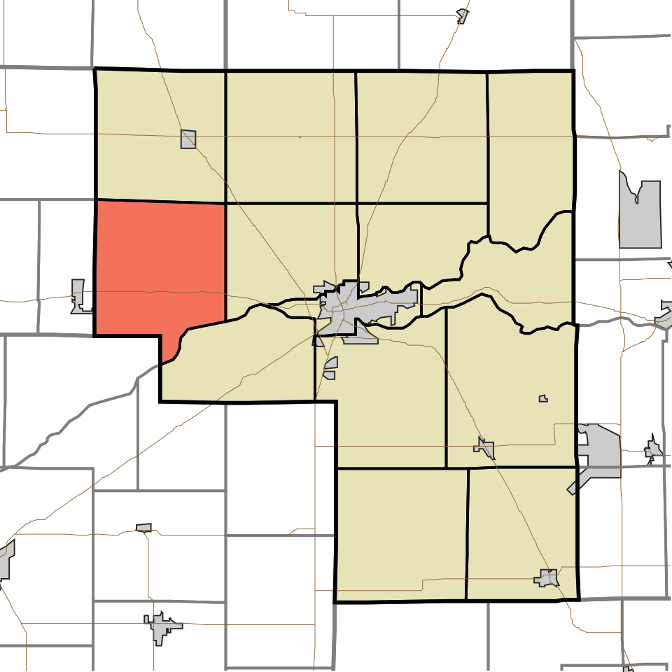 Locator map of Jefferson