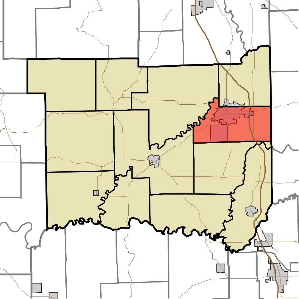 Locator map of Jackson