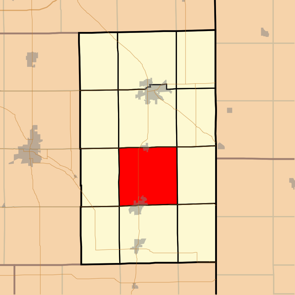 Locator map of Monroe