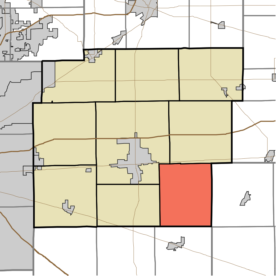Locator map of Blue River