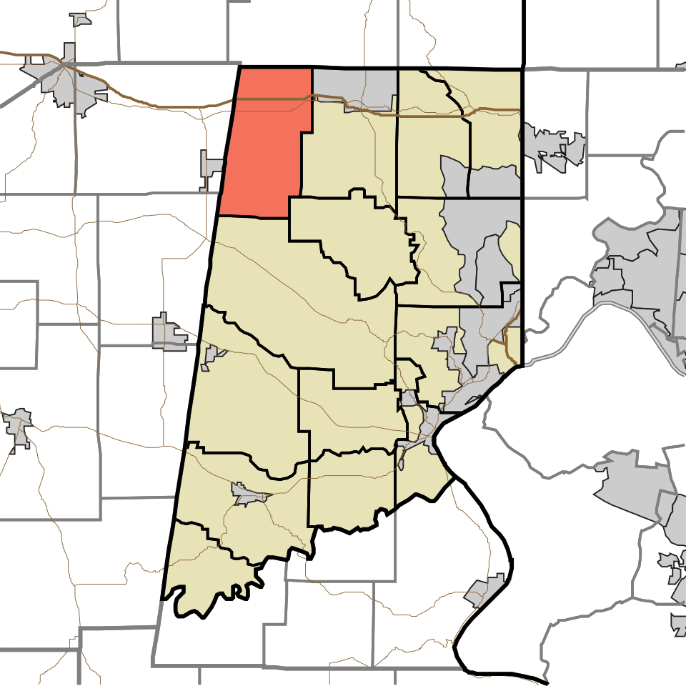 Locator map of Jackson
