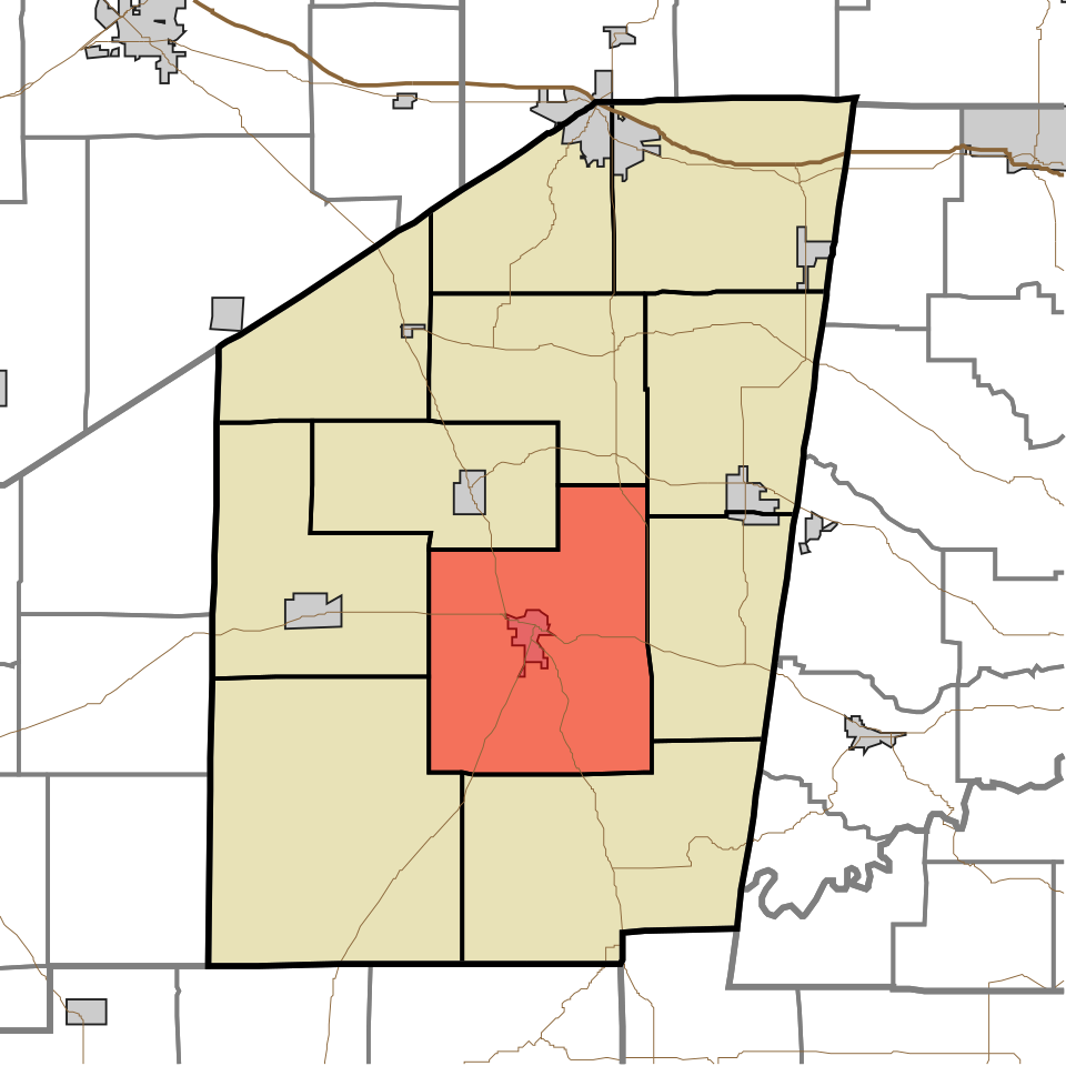 Map of Johnson
