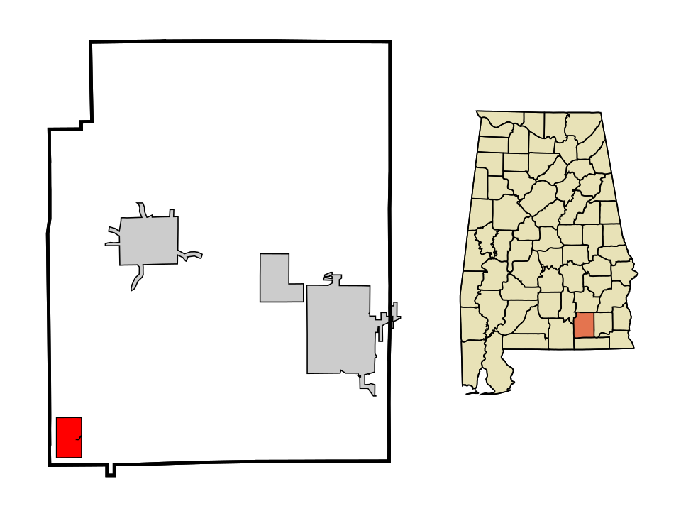 Locator map of Kinston