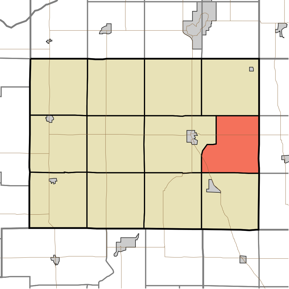 Locator map of Harrison