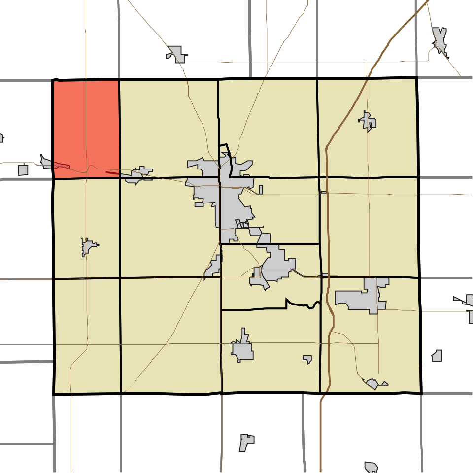 Locator map of Richland