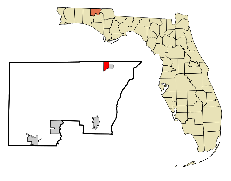 Locator map of Esto