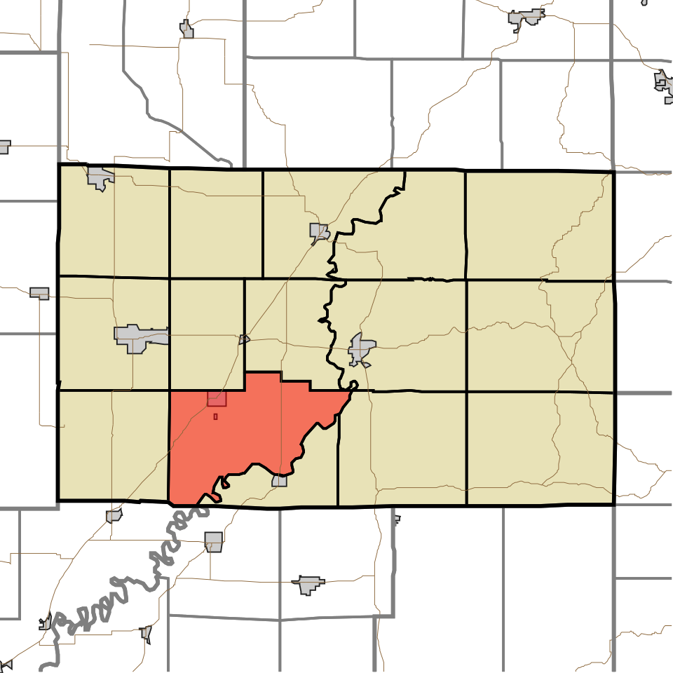 Locator map of Washington