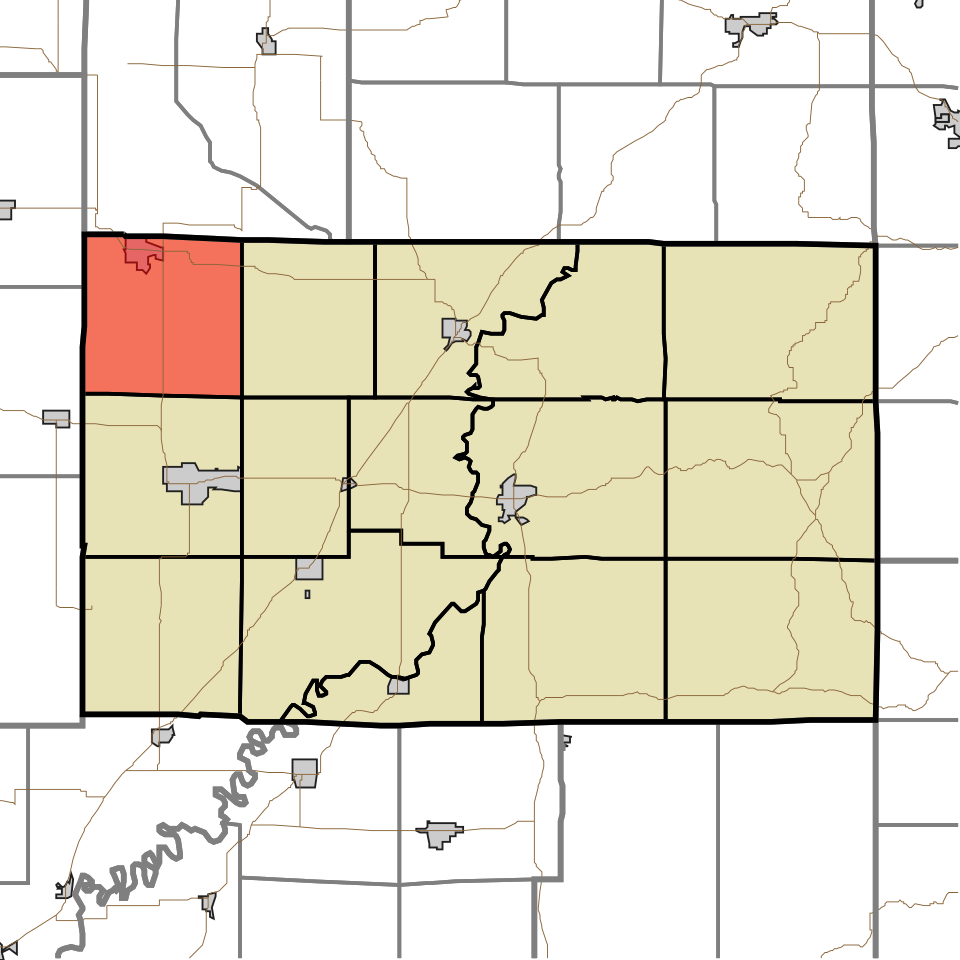 Locator map of Wright