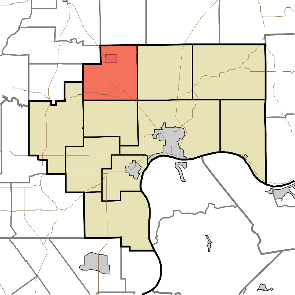 Locator map of Lancaster