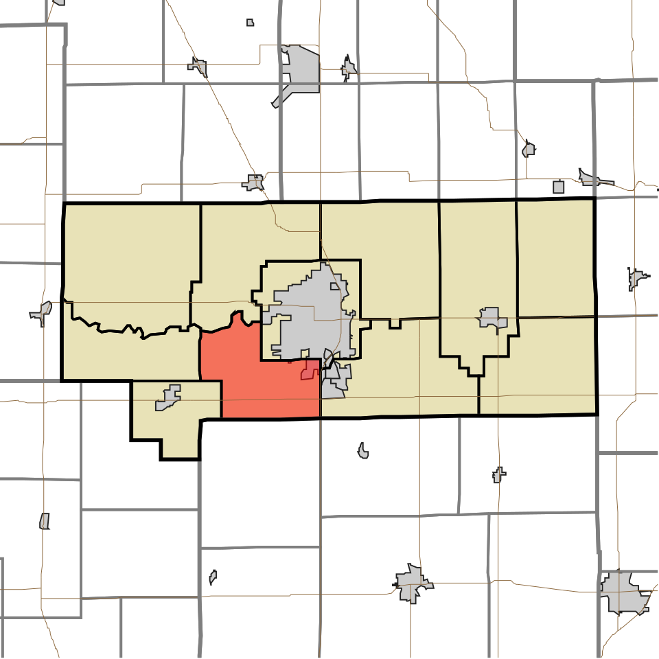 Map of Harrison