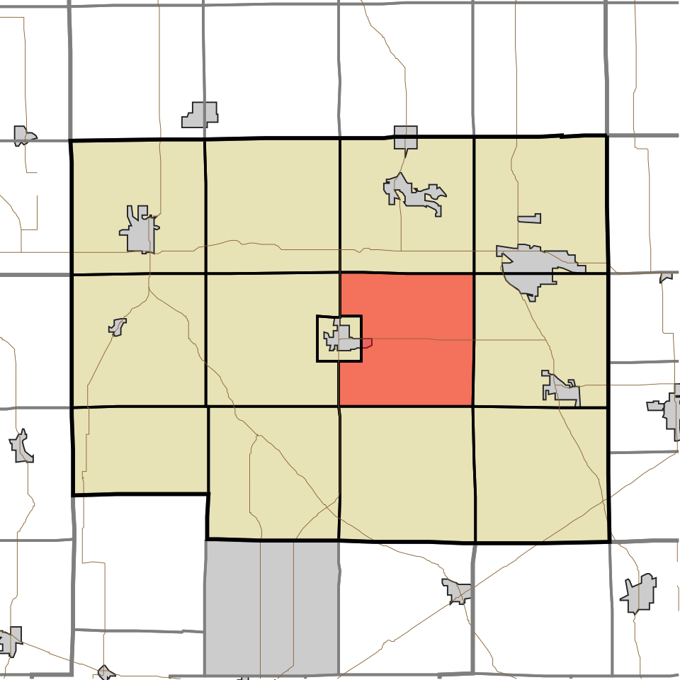 Locator map of Jefferson