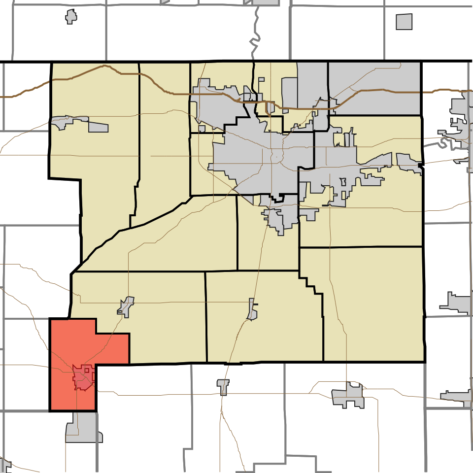 Map of Lincoln